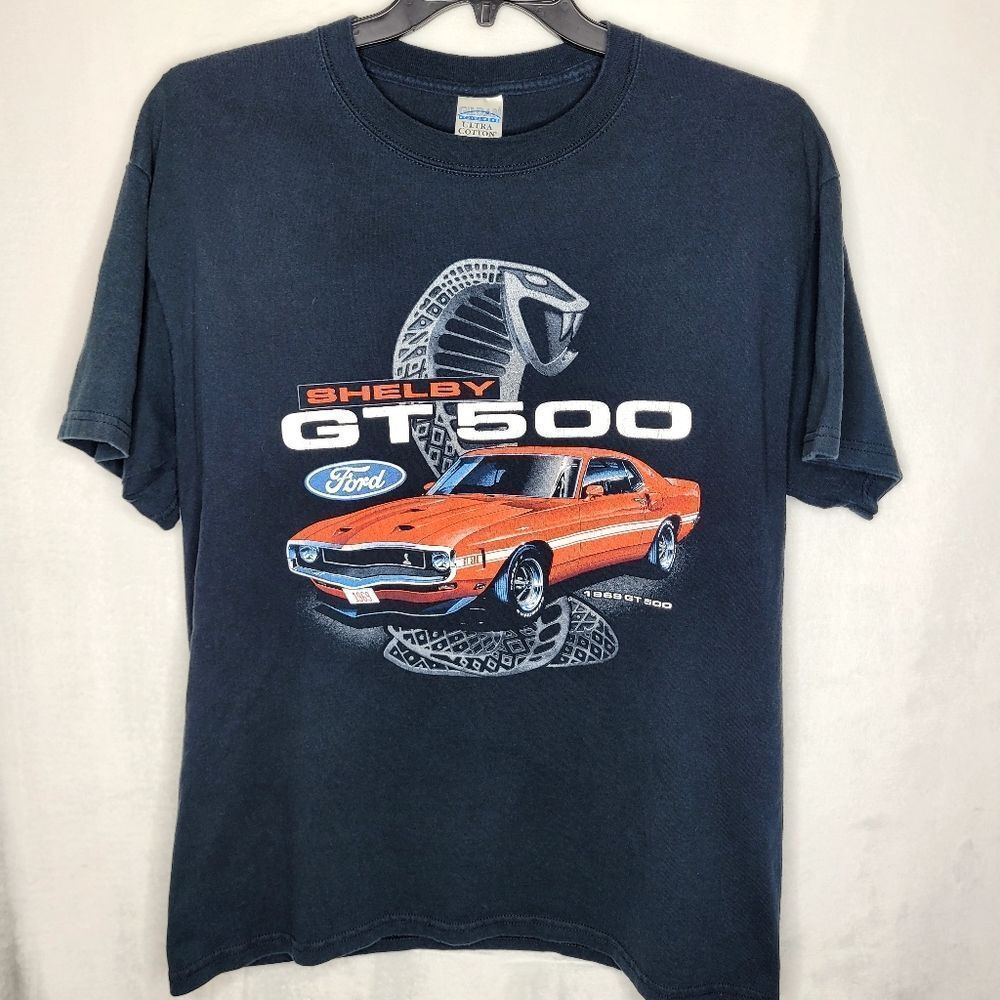 Vintage Ford Y2K Shelby‎ GT 500 T Shirt Size Large